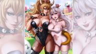 Super Mario Bros (Blonde Bowsette)